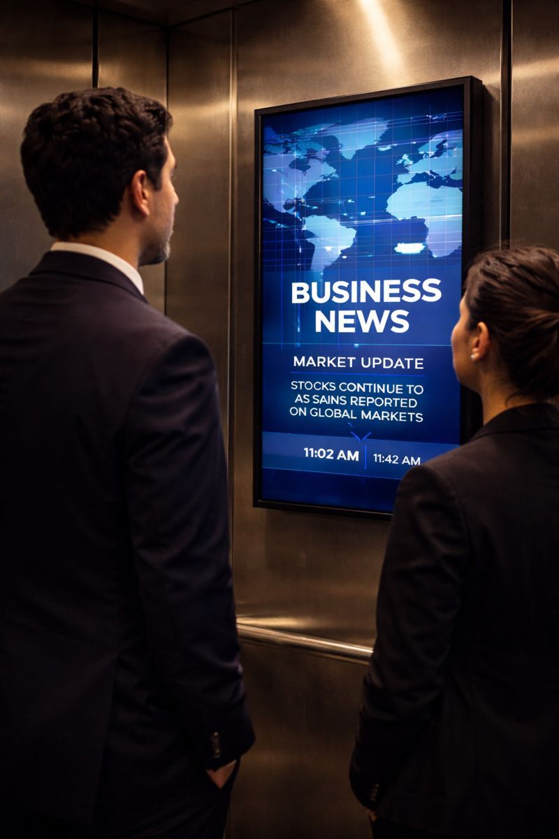 Ejemplo_de_pantalla_de avisos_interpantallas_digital_signage_Promo_Espacio